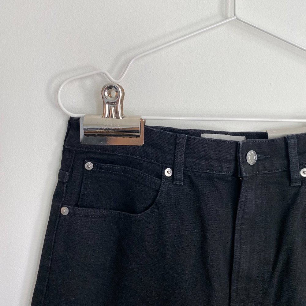 NWT Everlane The Way High Rise Straight Leg Jean in Coal Size 28 - Picture 4 of 6